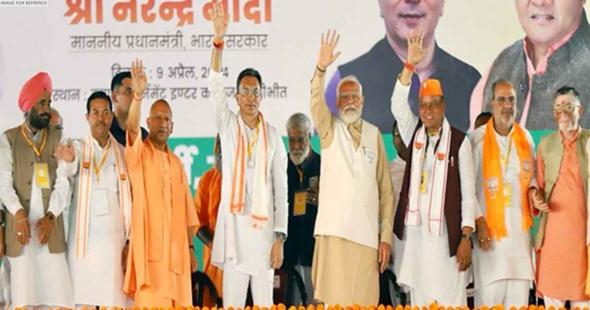 PM Modi campaigns for BJP candidate Jitin Prasada in Pilibhit, appeals to make the lotus bloom again